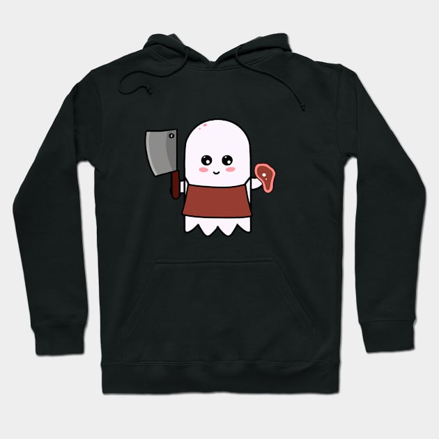 Halloween Butcher Hoodie by karutees